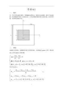拉普拉斯方程的数值解