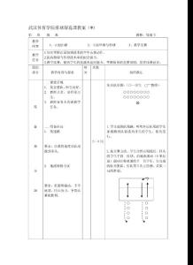 武汉体育学院排球限选课教案(9)