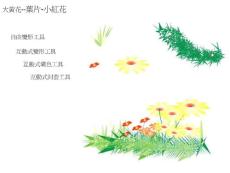 大黃花--葉片-小紅花