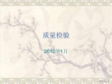 質(zhì)量檢驗(yàn)-100125