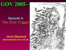 哈佛大學--博弈論課件(英文)Game Theory section6 The Grim Trigger