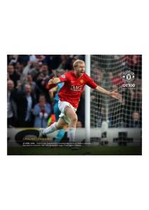 曼聯(lián)官方壁紙  Scholes--2007 VS Barcelona 斯科爾斯