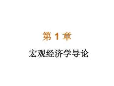 【精品】宏观经济学PPT课件