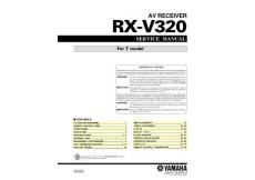 YAMAHA RX-V320中文維修手冊