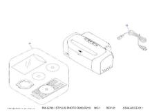 EPSON PhotoR200、R210打印機分解圖