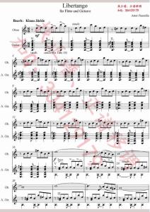 皮亞佐拉 Piazzolla 自由探戈 libertango【原調-C】 鋼琴伴奏譜 正譜 伴奏譜 五線譜 鋼琴譜.pdf