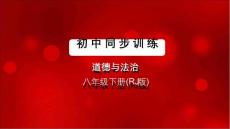 2020年人教部編版道德與法治八年級下冊同步訓練習題課件基本政治制度