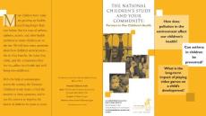 THE NATIONAL CHILDREN’S STUDY AND YOUR COMMUNITY