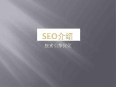 SEO基礎(chǔ)介紹