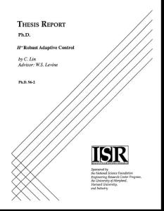 H infinity robust adaptive control