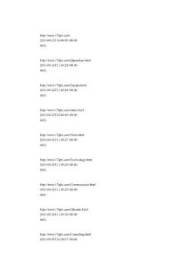 sitemap文檔實(shí)例