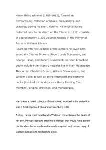 Harry Elkins Widener