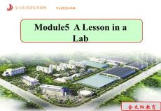 Module5_A_Lesson_in_a_Lab课件(外研版_必修1)