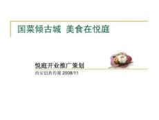 西安悅庭地產項目廣告策劃