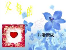 免费下载苏教版初中语文八年级上册8上《父母的心》23张课件 ppt