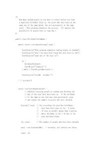 BirthdayProblemDemo.java