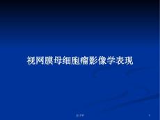 视网膜母细胞瘤影像学表现