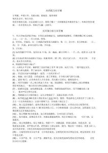 西药牙痛配方