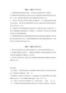维生素d2与维生素d3对比