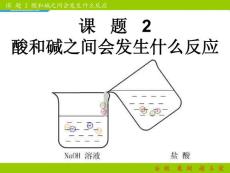 人教版化学九年《酸和碱之间会发生什么反应》ppt课件之七[最新]