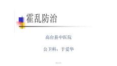 《霍乱培训》