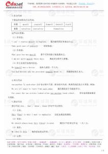 2012年全國職稱英語幺建華基礎(chǔ)班講義第10講