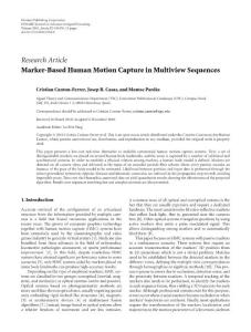 Marker-based human motion capture in multiview sequences (2010)