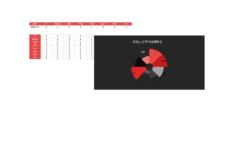 excel創意圖表玫瑰圖