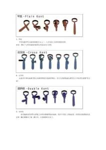 十種打領帶的方法___男士專用