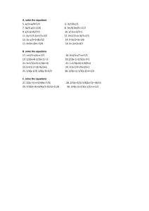 solve equations with fractional coefficients