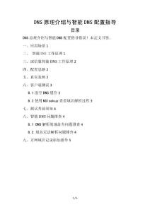 ad-智能dns配置及詳解、排錯