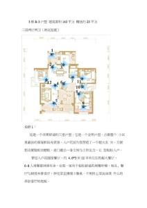 舒适三房户型说辞