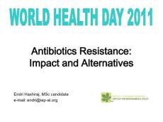 抗生素耐药；影响与选择（英文PPT）Antibiotics Resistance - Institute for Environmental Policy