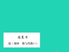 2022春五年級數(shù)學(xué)下冊總復(fù)習(xí)第1課時數(shù)與代數(shù)1習(xí)題課件北師大版ppt (1)