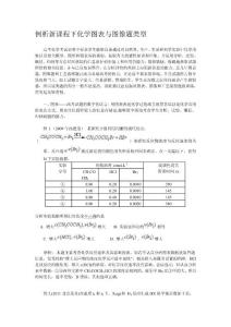 例析新课程下化学图表与图像题类型