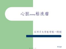 202x年医学专题—七-心脏粘液瘤
