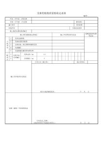 桥梁表格-墩台-支座检验批质量验收记录表