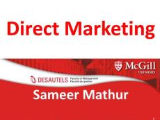 红色ppt商务模板：制造商或零售商directmarket