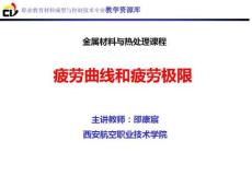 疲劳曲线和疲劳极限
