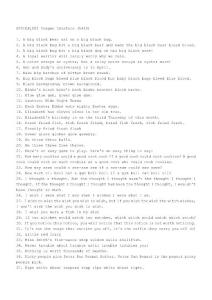 英語(yǔ)繞口令 Tongue twisters (54條)