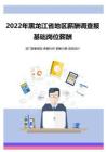 2022年黑龙江省地区地区薪酬调查报告-基础岗位薪酬