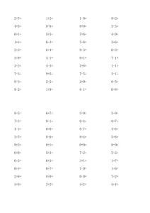 一年级上口算题