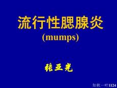-腮腺炎ppt课件