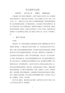 高中历史教师实习总结