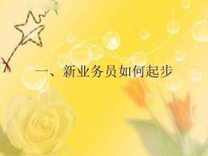 完美公司資料-新業(yè)務(wù)員如何起步