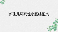 新生儿坏死性小肠结肠炎