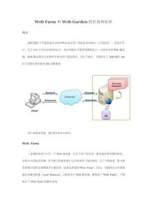 Web Farm和Web Garden的區別和原理