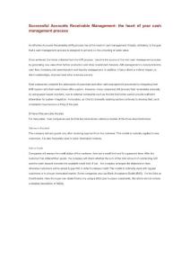Successful Accounts Receivable Management