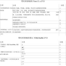 脊柱转移瘤评分tomitatokuhashiecog-pskarnofskywbb分型sins