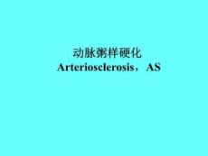 医学：动脉粥样硬化